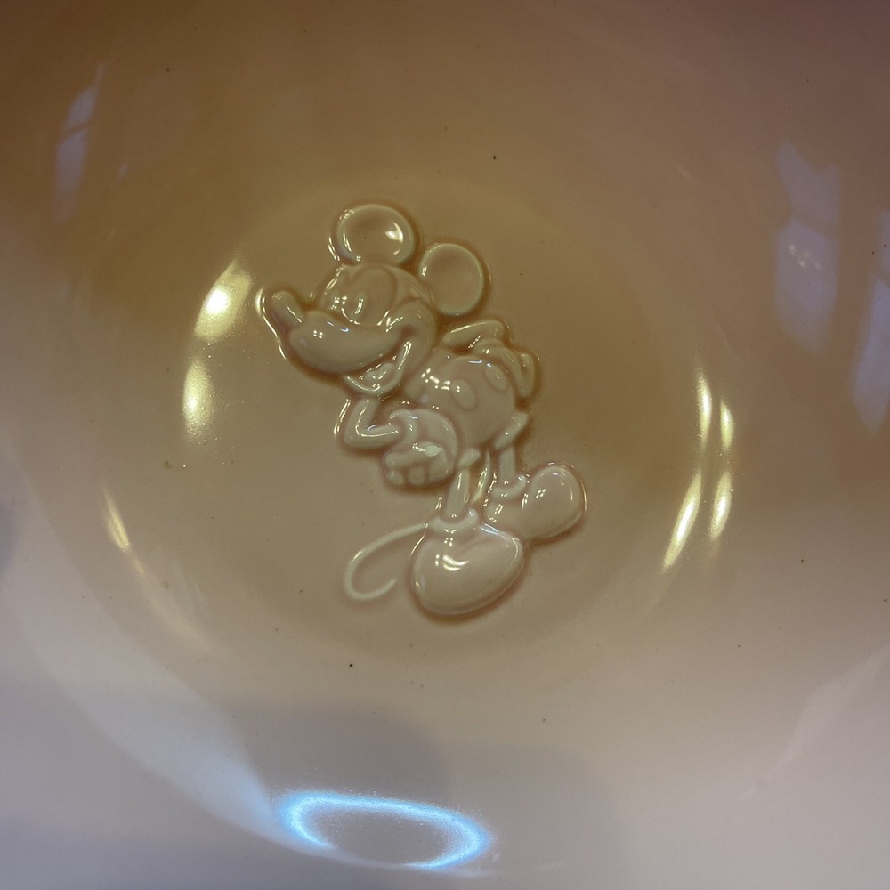 DISNEY Dinnerware M. MOUSE pattern Pink Round Serving Bowl - 9-1/2" x 3-1/4"